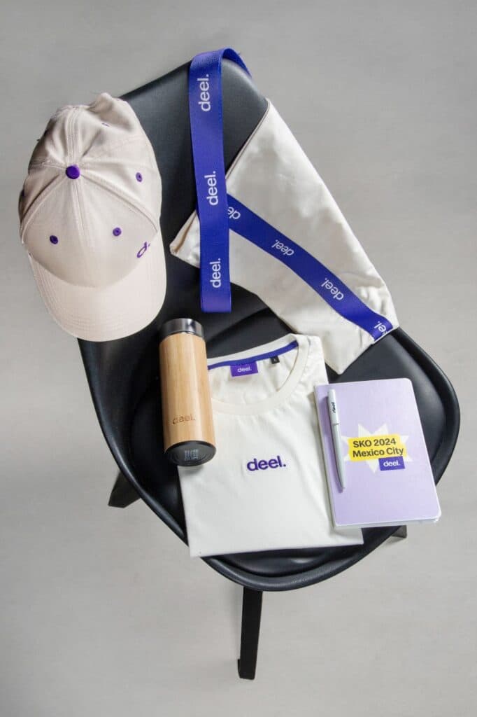 Custom branded merchandise