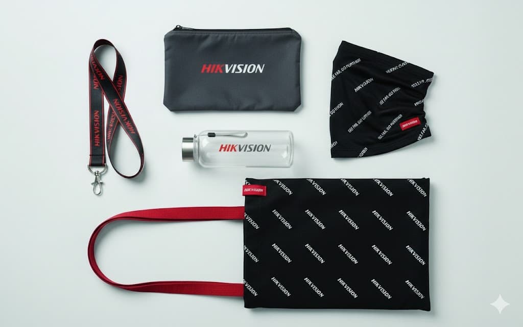 Custom branded merchandise