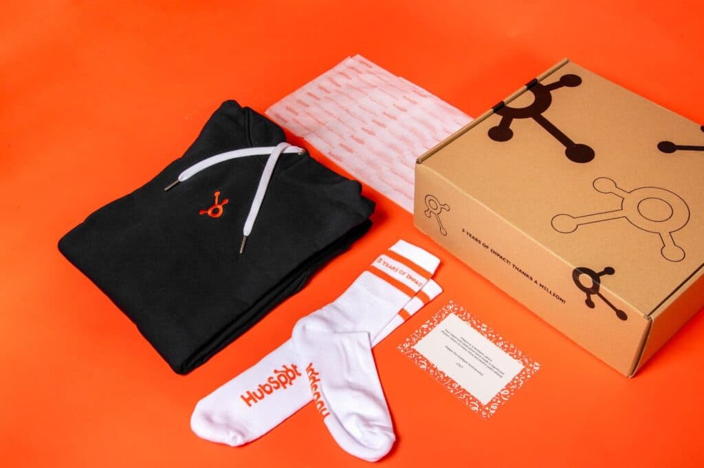 Custom branded merchandise